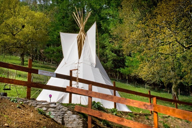 Troed Y Rhiw Woodland & Tipi Holidays