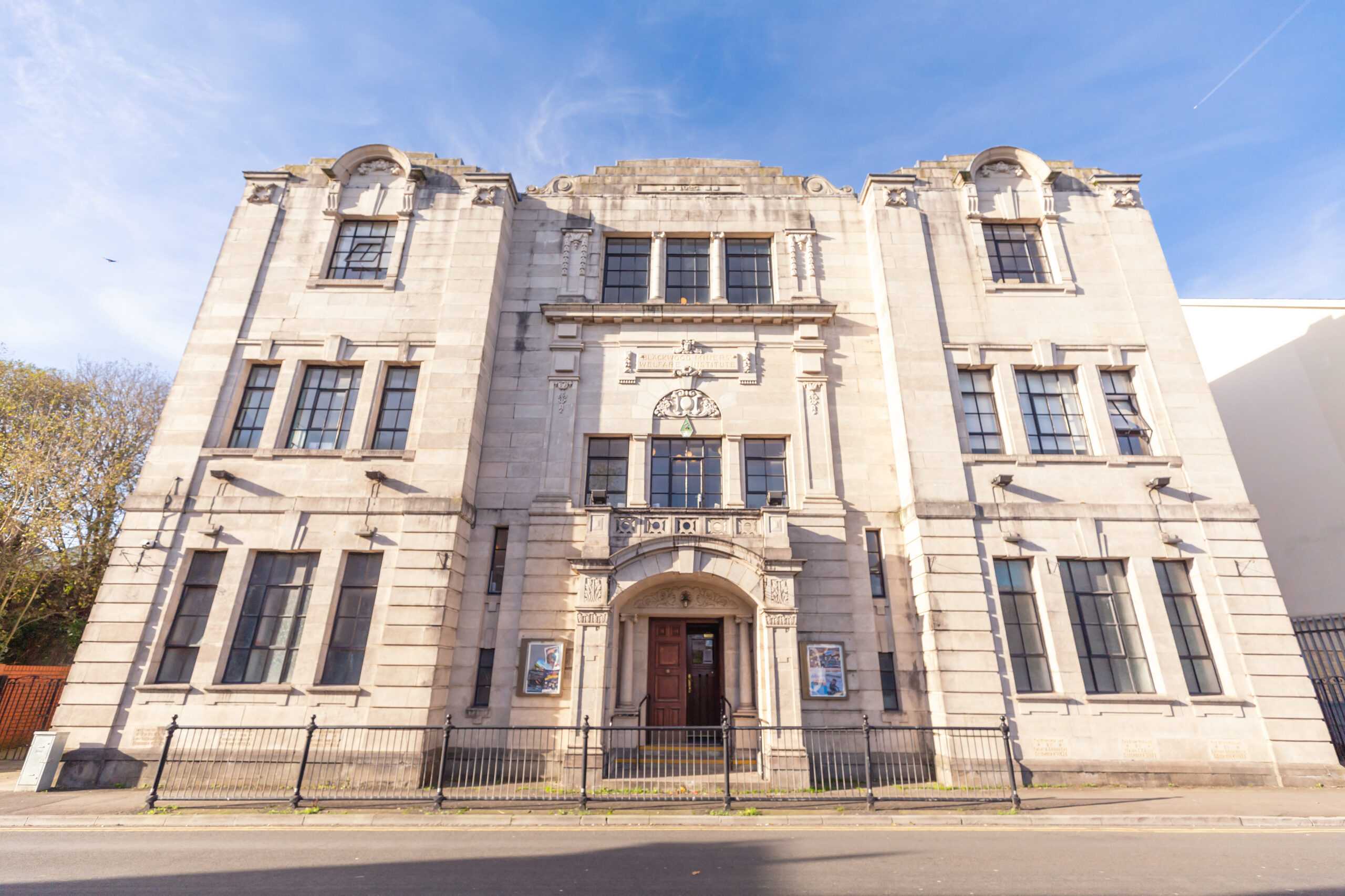 Blackwood Miners' Institute. © Hawlfraint y Goron / © Crown copyright (2025) Cymru Wales