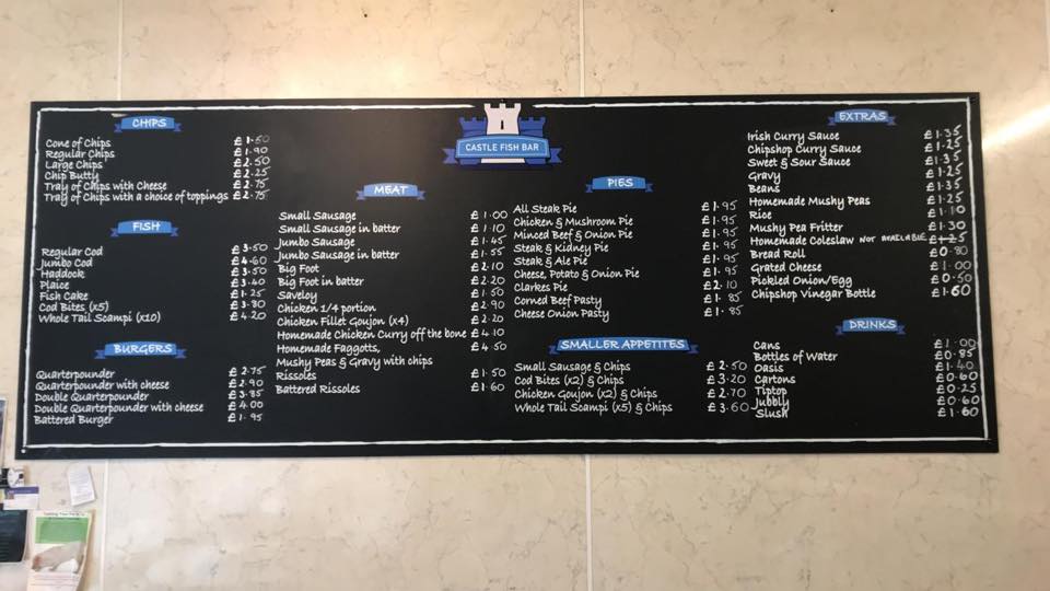The Castle Fish Bar « Visit Caerphilly