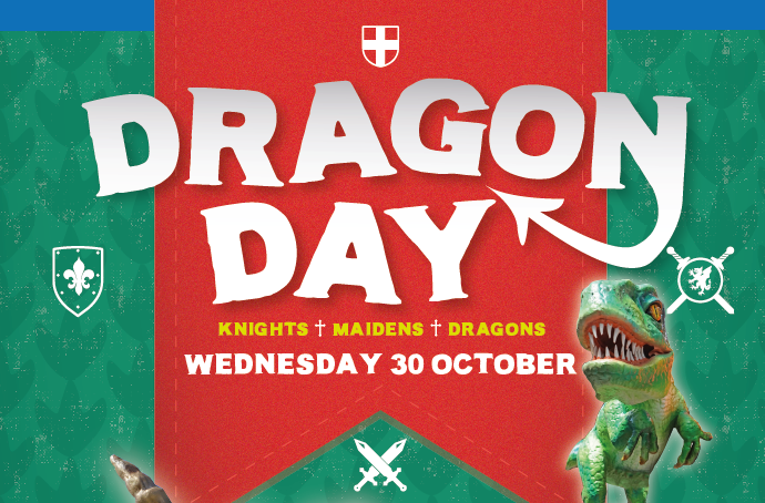 Castle Court Caerphilly_Dragon_Day_A4_Poster_JPE