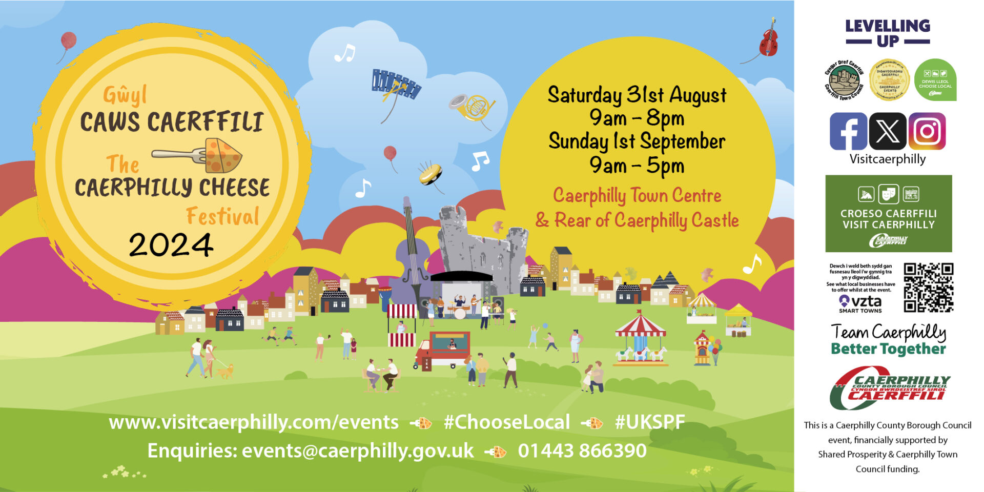 Caerphilly Cheese Festival 2024 « Visit Caerphilly