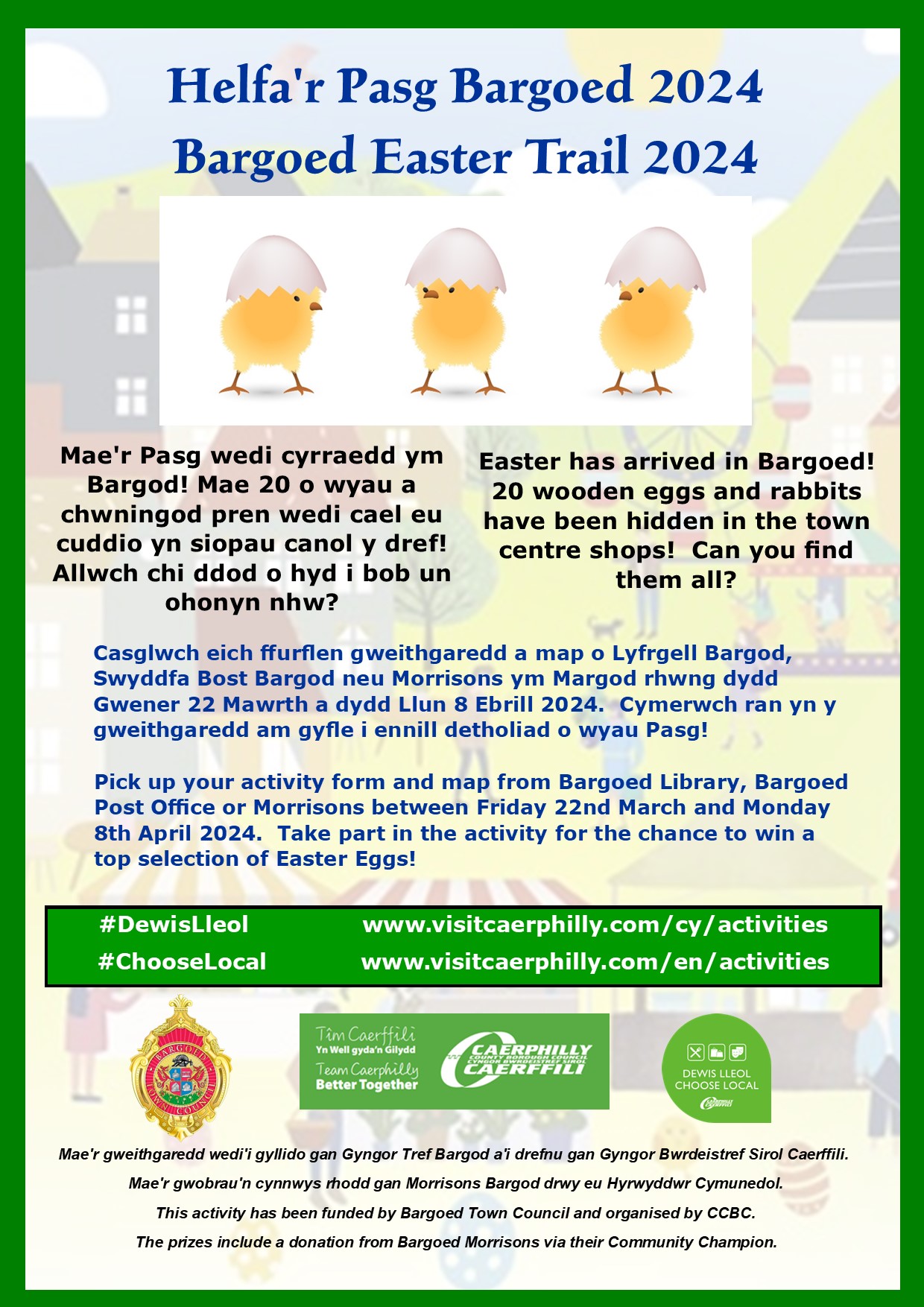 Bargoed Easter Trail 2024 « Visit Caerphilly